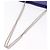 Borsa a tracolla CHANEL Hologram Chain in vinile viola argento CC Auth 207620A - vista 8