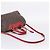 Borsa a mano LOUIS VUITTON Monogram Retiro PM 2way Rossa M50057 LV Auth ep16305A Rosso Monogramma - vista 8