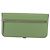 Hermès Portafoglio Lungo HERMES Dogon in Pelle Verde Argento Auth 206778M - vista 2