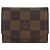LOUIS VUITTON Damier Ebene Gemelos Silver Auth 206661V Plata - vista 13