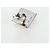 LOUIS VUITTON Damier Ebene Gemelos Silver Auth 206661V Plata - vista 28