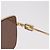 FENDI Sonnenbrille Metal Gold Tone Auth BA16153M - Ansicht 10