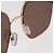 FENDI Sonnenbrille Metal Gold Tone Auth BA16153M - Ansicht 14