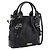 Borsa a mano BURBERRY in pelle 2way Nera Tono Oro Auth BA16124A Nero