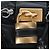 Chloé Bolso Chloe Paddington de cuero negro oro plata Auth BA16003V Dorado - vista 19