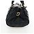 Chloé Bolso Chloe Paddington de cuero negro oro plata Auth BA16003V Dorado - vista 4