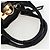 Chloé Bolso Chloe Paddington de cuero negro oro plata Auth BA16003V Dorado - vista 7