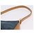 Céline Bolsa de mão CELINE C Macadam Suede Blue Gold Tone Auth ka6473A Azul - vista 14