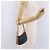 Céline Bolsa de mão CELINE C Macadam Suede Blue Gold Tone Auth ka6473A Azul - vista 23