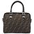 FENDI Zucca Canvas Handtasche 2way Schwarz Braun Auth 206742V - Ansicht 13
