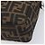 FENDI Zucca Canvas Handtasche 2way Schwarz Braun Auth 206742V - Ansicht 16