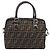 FENDI Zucca Canvas Handtasche 2way Schwarz Braun Auth 206742V - Ansicht 2