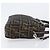 FENDI Zucca Canvas Handtasche 2way Schwarz Braun Auth 206742V - Ansicht 3