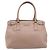 Borsa Salvatore Ferragamo Gancini in pelle beige e oro autentica bs37485 - vista 13