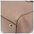 Borsa Salvatore Ferragamo Gancini in pelle beige e oro autentica bs37485 - vista 15