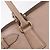 Borsa Salvatore Ferragamo Gancini in pelle beige e oro autentica bs37485 - vista 19