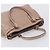 Borsa Salvatore Ferragamo Gancini in pelle beige e oro autentica bs37485 - vista 7