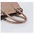 Borsa Salvatore Ferragamo Gancini in pelle beige e oro autentica bs37485 - vista 8