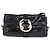 Bulgari Borsa a Tracolla BVLGARI Chandra Vernice Nera Tono Oro Auth BA16118 Nero - vista 13