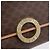 Céline Borsa a tracolla CELINE Macadam Canvas PVC Leather Brown Gold Auth 205063V Marrone D'oro - vista 18