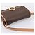 Céline Borsa a tracolla CELINE Macadam Canvas PVC Leather Brown Gold Auth 205063V Marrone D'oro - vista 6