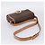 Céline Borsa a tracolla CELINE Macadam Canvas PVC Leather Brown Gold Auth 205063V Marrone D'oro - vista 7