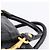 Bolsa de mão Miu Miu em couro 2way preta tom dourado Auth 167724SAM Preto - vista 15