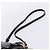 Bolsa de mão Miu Miu em couro 2way preta tom dourado Auth 167724SAM Preto - vista 16