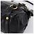 Bolsa de mão Miu Miu em couro 2way preta tom dourado Auth 167724SAM Preto - vista 17