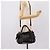 Bolsa de mão Miu Miu em couro 2way preta tom dourado Auth 167724SAM Preto - vista 25