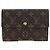 LOUIS VUITTON Monogram Porte TresorEtui Papie Wallet M61202 LV Auth BA15784 Monogramma - vista 13