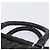 Borsa a mano PRADA in pelle nera argento BN1235 Auth am12716A Nero - vista 14
