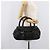 Borsa a mano PRADA in pelle nera argento BN1235 Auth am12716A Nero - vista 28