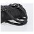 Borsa a mano PRADA in pelle nera argento BN1235 Auth am12716A Nero - vista 7
