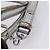 Bolso de Mano Miu Miu de Cuero 2way Silver Auth 167772M Plata - vista 10