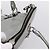 Bolso de Mano Miu Miu de Cuero 2way Silver Auth 167772M Plata - vista 14