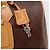 Borsa a Mano ETRO Paisley PVC Pelle Marrone Oro Auth 205356A D'oro - vista 10