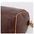 Borsa a Mano ETRO Paisley PVC Pelle Marrone Oro Auth 205356A D'oro - vista 15