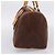 Borsa a Mano ETRO Paisley PVC Pelle Marrone Oro Auth 205356A D'oro - vista 4