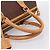 Borsa a Mano ETRO Paisley PVC Pelle Marrone Oro Auth 205356A D'oro - vista 7