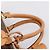 Borsa a Mano ETRO Paisley PVC Pelle Marrone Oro Auth 205356A D'oro - vista 8