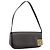 GIVENCHY Shoulder Bag Leather Black Gold Auth 205350A Golden