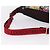 Borsello da vita Christian Louboutin Canvas Black Silver Auth 206397M Nero Argento - vista 7