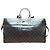 LOUIS VUITTON Metallic Nebula Keepall Bandouliere 50 M23118 Auth mr2940SM Plata Monograma - vista 2