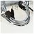 LOUIS VUITTON Metallic Nebula Keepall Bandouliere 50 M23118 Auth mr2940SM Plata Monograma - vista 7
