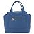 Saco Tote Miu Miu Couro Azul Ouro Auth 206248A Dourado - vista 13