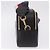 Borsa a tracolla GUCCI Snake in pelle nera e oro 453565 Auth ka6449V Nero - vista 3