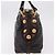 Sac à main GUCCI Histeria en cuir noir et or 209600 Auth 206458 Doré - vue 3