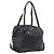 LOEWE Schultertasche aus Leder Schwarz Goldfarben Auth ka6432V