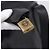LOEWE Schultertasche aus Leder Schwarz Goldfarben Auth ka6432V - Ansicht 9